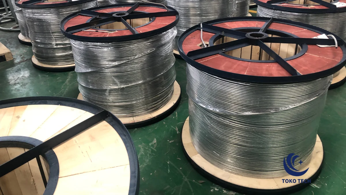Coiled tubing production spool