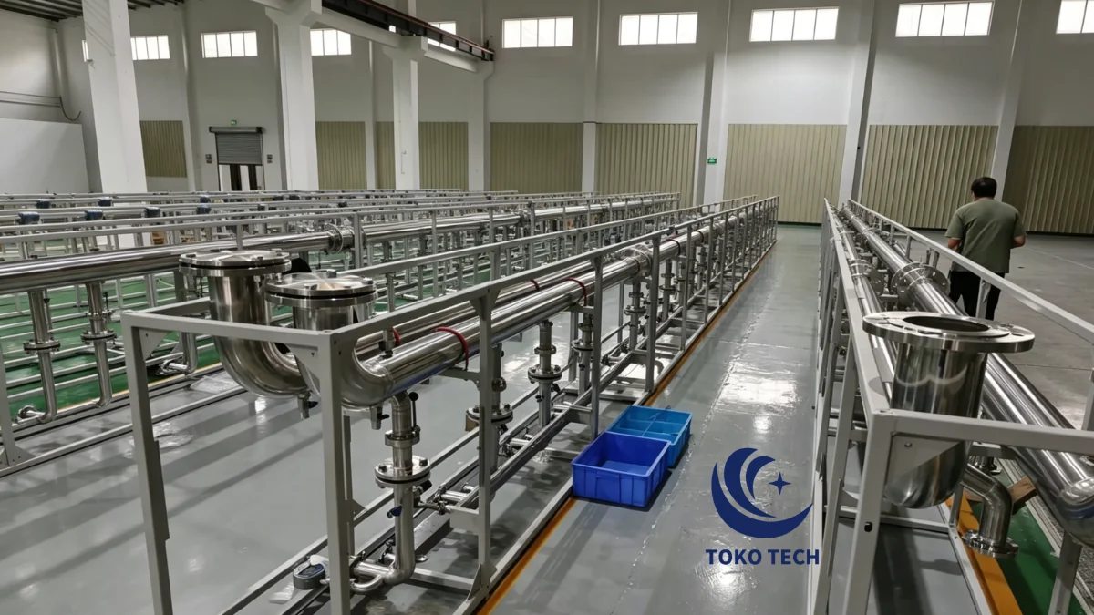 316L stainless steel CDU piping